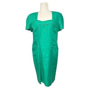 LOUIS FERAUD Vintage Linen Dress